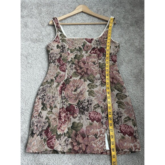 Alter’d State Floral Tapestry Mini Dress Cottage Core Size M - Picture 8 of 8
